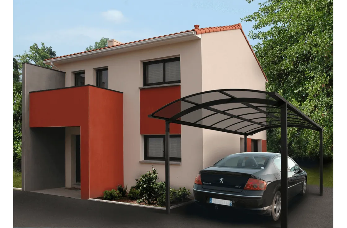 Carport sur-mesure en aluminium