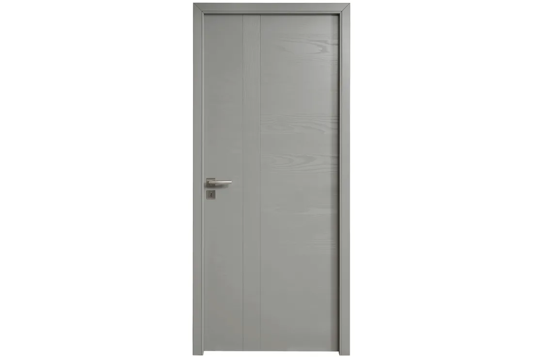 Porte intérieure insert vertical bois