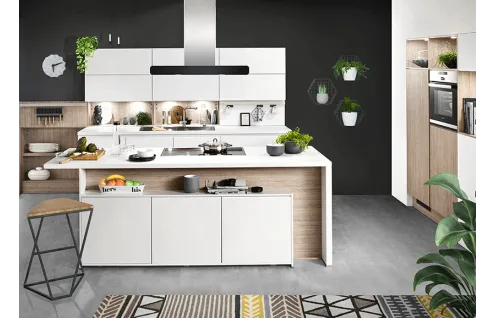 Cuisine sur mesure équipée moderne cosy