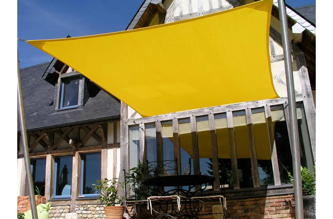 Voile d’ombrage sur-mesure