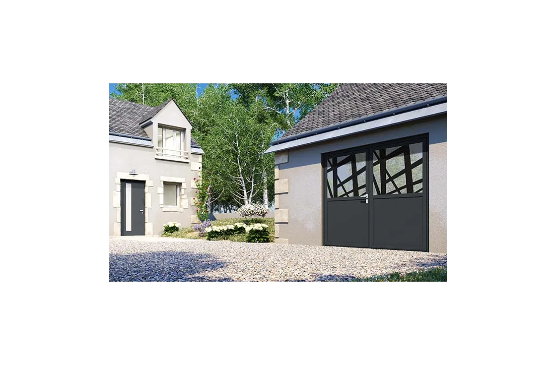 Porte de garage battante Premium