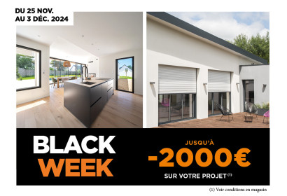 Black Week Caséo, jusqu'à -2 000€ sur votre projet !